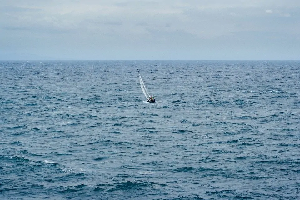 Båd på havet